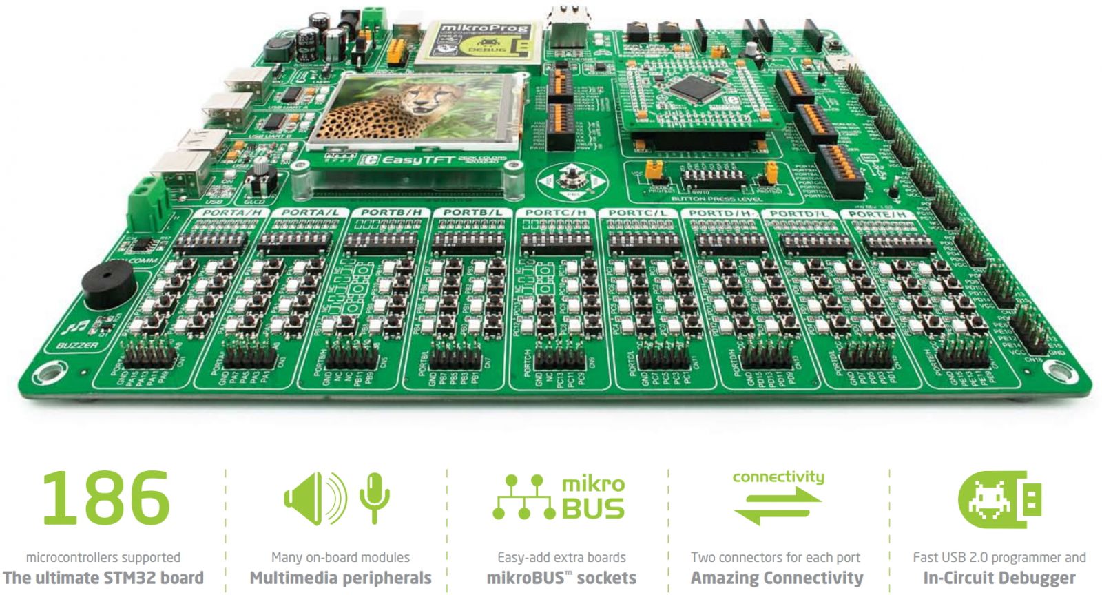 MIKROELEKTRONIKA ARM EASYMX PRO V7
